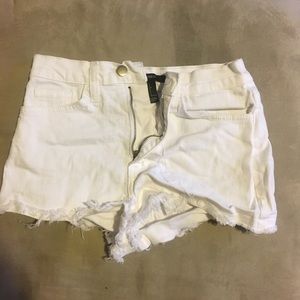 white shorts
